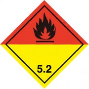5.2類危險品標牌（外包裝使用）